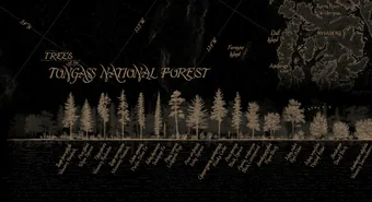 Tongass National Forest map by Evan Applegate